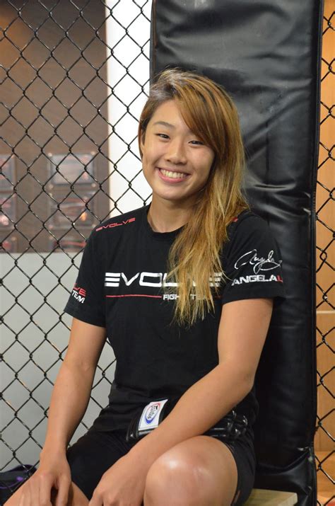 Angela Lee Poses At The Evolve Gym On April 5 2016 Tony Sohepoch