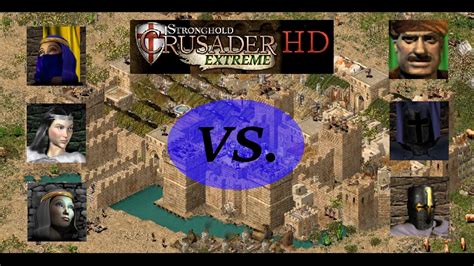 Ladys Vs Lords Stronghold Crusader Extreme Ki Schlacht Youtube