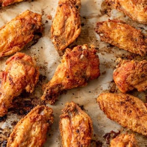 crispy oven baked chicken wings recipe dr davinah s eats