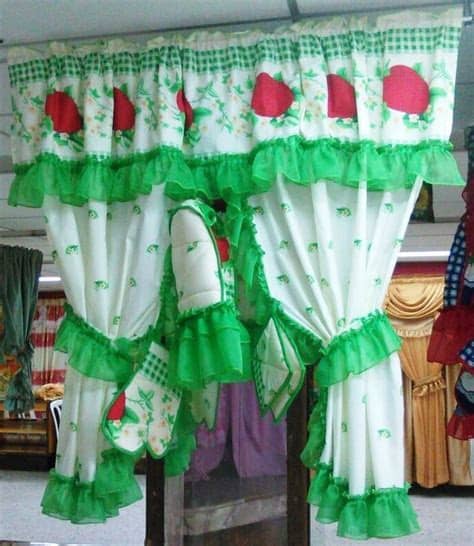 Cortinas Para Cocina.incluye Juego. Diferente Modelo Y ...