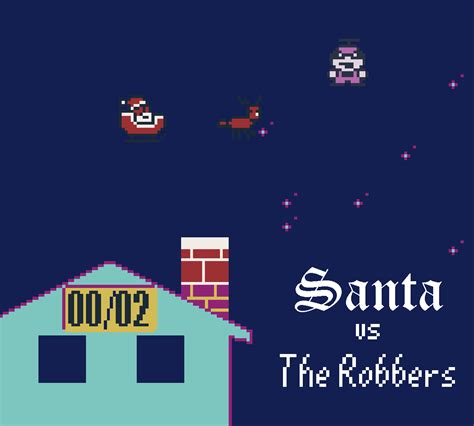 Santa Vs The Robbers By Gogirl13