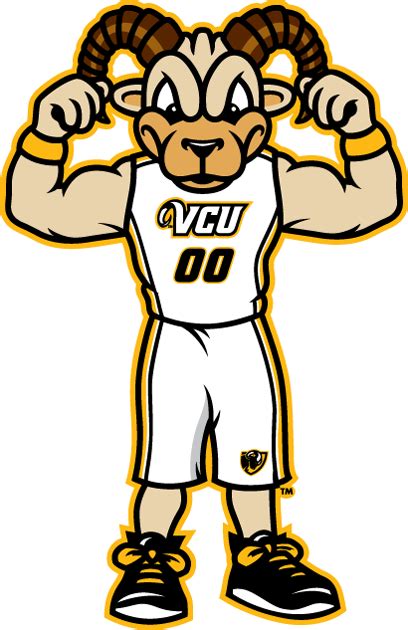 Virginia Commonwealth Rams Mascot Logo History Mascot Vcu College Logo