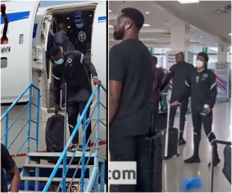 Video Nigerians React To Horrible Air Stairs Given To Eagles In Ghana
