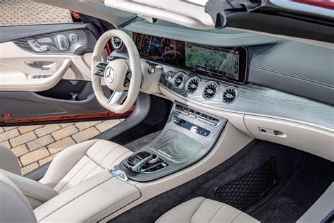 2023 Mercedes Benz E Class Convertible Interior Photos Carbuzz