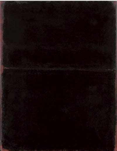 Mark Rothko 1903 1970 Black Black On Wine Christies
