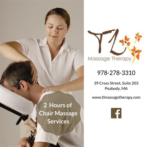 2 Hours Of Corporate Chair Massage