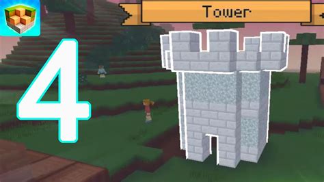 block craft 3d gameplay walkthrough part 4 level 2 tower ios