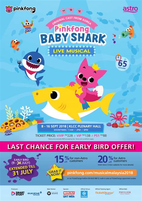 No change in personal tax slabs, corporate tax cut to 25% for firms with rs 250 cr turnover. Jom Kita Date? PINKFONG BABY SHARK LIVE MUSICAL 2018 ...