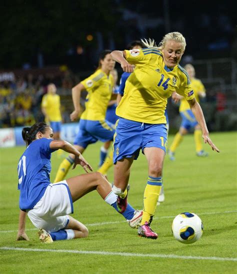 Deutschland Gegen Schweden Im Halbfinale Bei Der Frauen Em 2013 Der