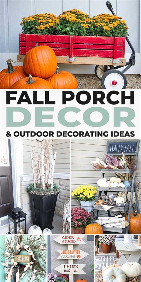 Fall Porch Decor And Outdoor Decorating Ideas The Garden Glove
