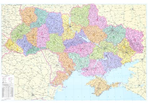 N Stenn Mapy Ukrajina Ps X Cm Lamino Zapichovacia Bez R Mu Worldmaps Sk