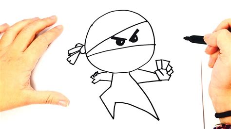 How To Draw A Ninja Step By Step For Kids