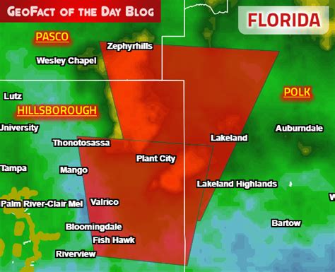 — a tornado warning for two counties was in effect for a short period as severe weather passed over central florida. GeoFact of the Day: 10/18/2019 Florida Tornado Warning 3
