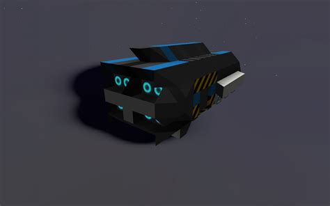 Turion Colonial Guard Courier Cargo Shuttle Starmade Dock