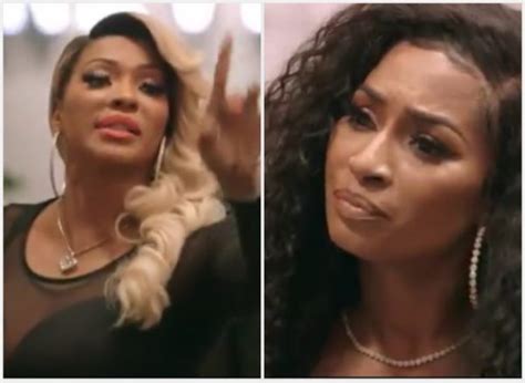 I Just Threw Up In My Mouth Lhhatl Star Pooh Hicks Has Fans Gagging After Foreplay With