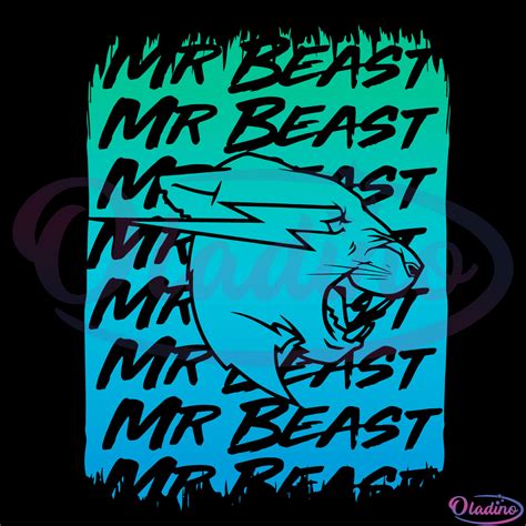 MrBeast SVG Mr Beast Logo SVG Mr Beast SVG Jimmy Donaldson SVG PNG