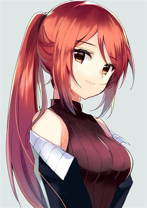 Einzigartig Anime Girl Red Hair Red Eyes Seleran