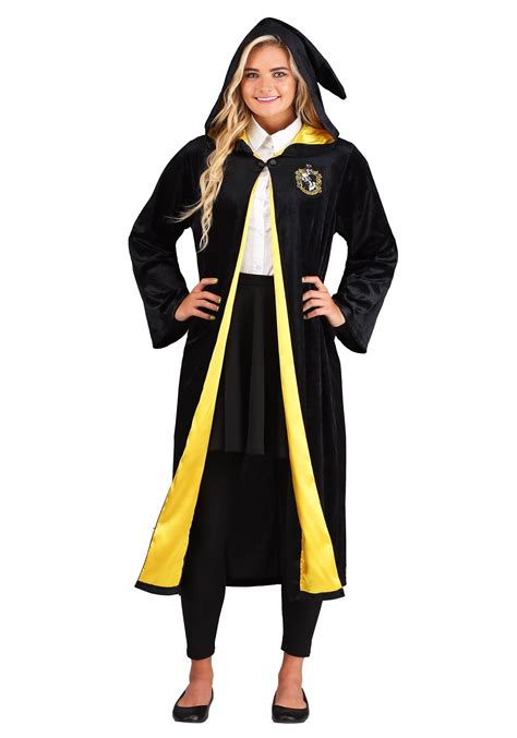 Harry Potter Deluxe Adult Hufflepuff Robe Costume