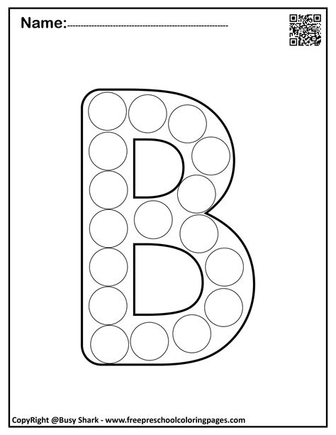 Alphabet Dot Marker Printables