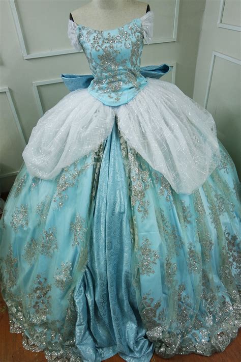 Sparkly Cinderella Dress Disney Princess Cinderella Costume Etsy