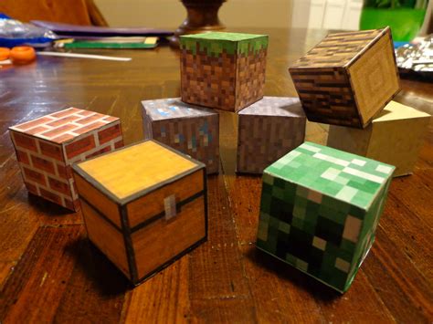 Real Minecraft Blocks 7 Steps With Pictures