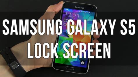 Samsung Galaxy S5 Lock Screen Customization Options Youtube