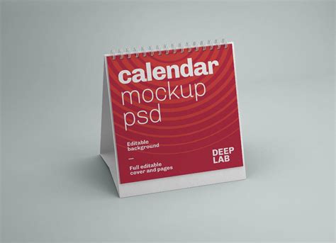 Free Horizontal Square And Vertical Desk Calendar 2022 Mockup Psd Good