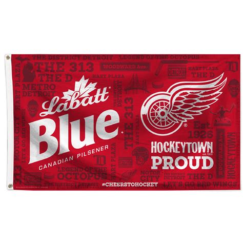 Labatt Blue And Nhl Hockey Flags Tmaks International Inc