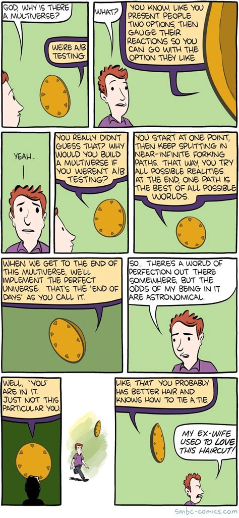 Saturday Morning Breakfast Cereal The Multiverse Explained Rphysics