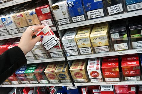 Ist riccardo zigarette ihr unternehmen? Ab 1. April werden Zigaretten um 20 Cent teurer
