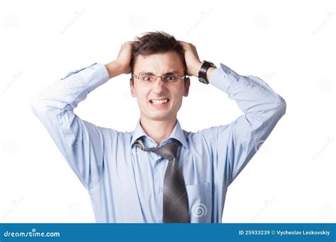 Man With Frustrated Expression Royalty Free Stock Images Image 25933239