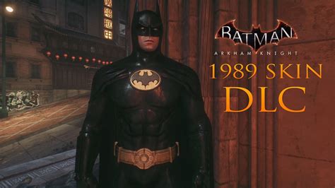 Batman Arkham Knight 1989 Batmobile And Keaton Skin Dlc Gameplay Youtube