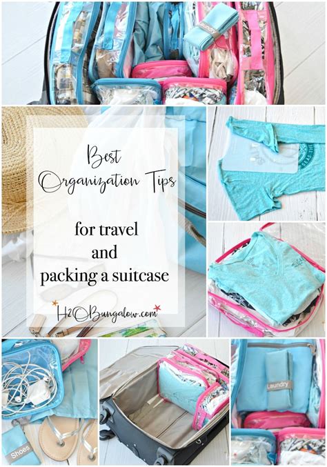 Best Organization Tips For Travel And Packing A Suitcase With Easy To