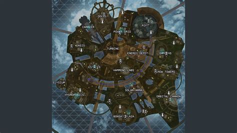 Olympus Map All Points Of Interest And Minimap In Apex Legends Season