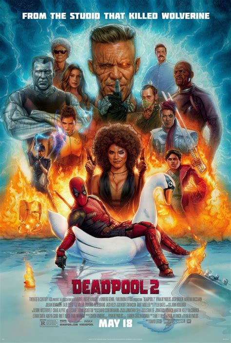 Deadpool 2 movie reviews & metacritic score: Deadpool 2 Gets A Movie Poster That Pokes Fun of Wolverine