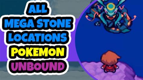 All Mega Stone Locations Pokemon Unbound Pokemon Stone Diy T Box