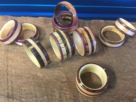 Maybe you would like to learn more about one of these? Make Wood Rings on the Drillpress | Wooden rings diy, Wooden rings, Wood jewelry diy