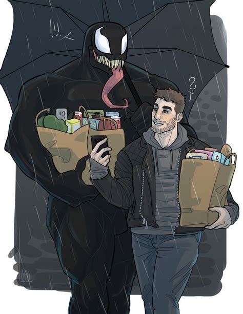 Symbrock Fanarts Veneno Spiderman Venom Personajes De Marvel