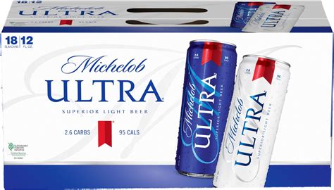 Michelob Ultra 12 Oz 18 Pk Cans 12oz Chambers Wine And Liquor