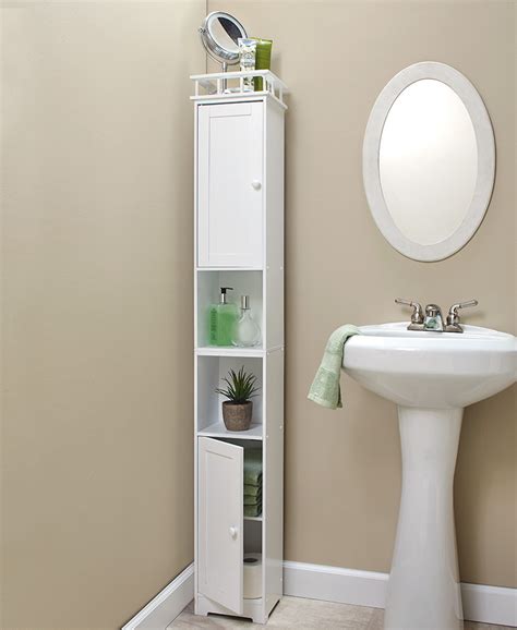 Slim Storage Bathroom Cabinets Bathroom Storage Solutions Slim