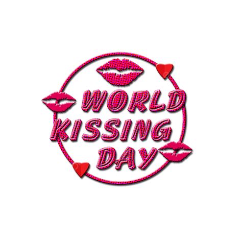 International Kissing Day Png Design July And Kiss February International Kissing Day Png