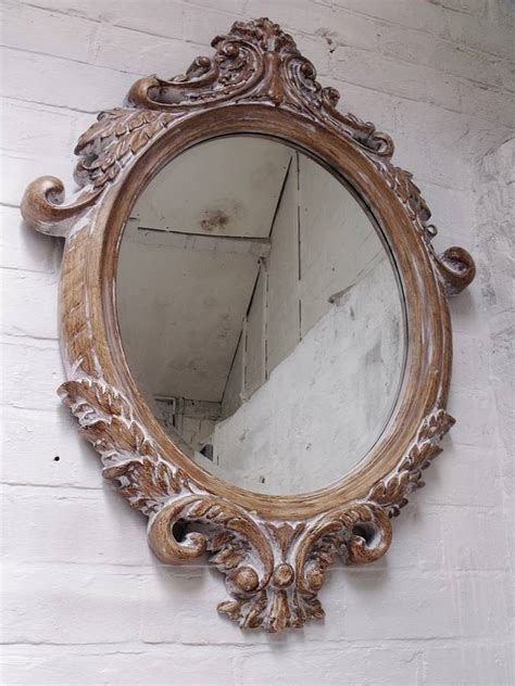 Oval Bevelled Ornate Mirror By Hand Crafted Mirrors