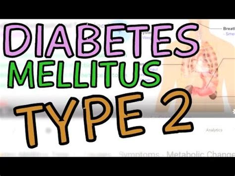 Type 2 diabetes is caused by either inadequate production of the hormone insulin or a lack of response to insulin by various cells of the body. Diabetes Mellitus Type 2 - Causes - Symptoms - Insulin ...