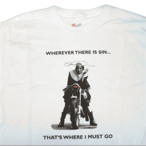 Mens Wherever There Is Sin T Shirt Aerostich Riderwearhouse
