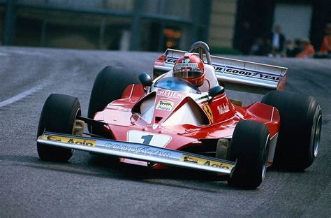 Classic F1 Photos Niki Lauda Ferrari 312t2 1976 Monaco Gp Monte