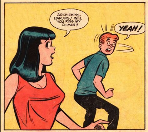 Veronica And Archie Comic Book Panels Comic Book Covers Vintage Comic