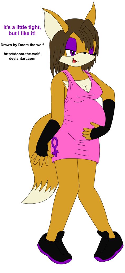 Pregnant Violet Tight Clothes By Doom The Wolf On Deviantart