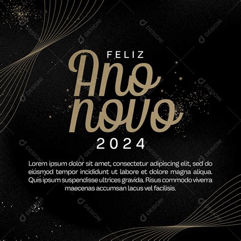 Cartão de Ano Novo Lojas Supermercados Comércios Feliz Ano Novo 2024