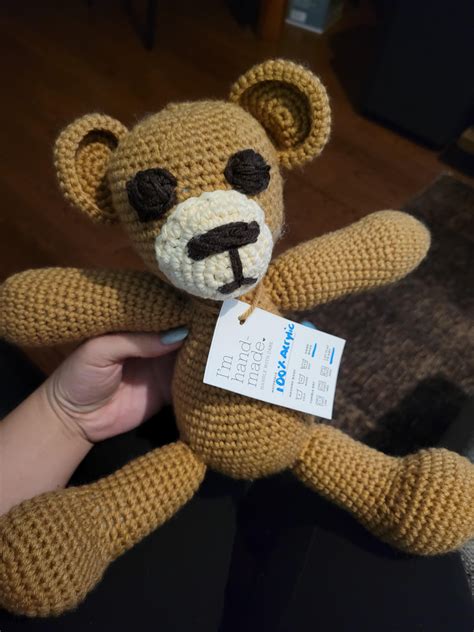 Made This Teddy Bear For A Dear Friends Baby 100 Baby Safe No