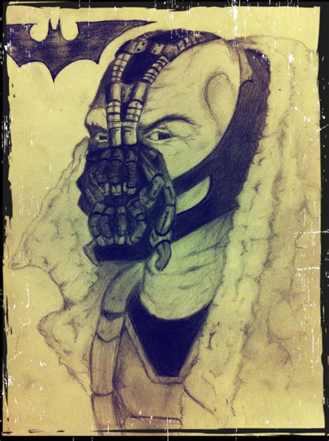 Bane Pencil Drawing By Diegoe05 On Deviantart
